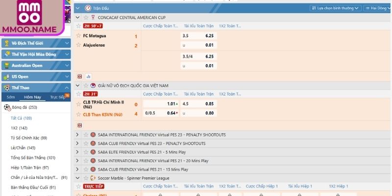 Kèo Handicap MMOO - Công Cụ Cá Cược Cân Bằng Và Chiến Lược 2 Tỷ lệ chấp 0.75