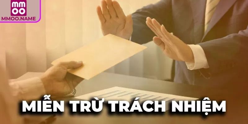 Miễn Trừ Trách Nhiệm 3 Miễn trừ trách nhiệm MMOO với sự cố từ đơn vị thứ ba